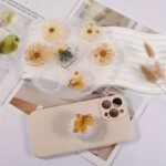 11pcs Epoxy Resin Phone Stand Silicone Mold Set – Heart Shape Coaster & Pendant DIY Mold Kit - Image 4