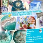 RESINCAST Epoxy Art Resin 2KG – Crystal Clear Resin for River Tables, Jewellery & DIY Art - Image 4