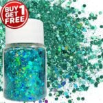12-Color Ultra-Thin Nail Art Glitter Sequins – Irregular Nail Decoration Flakes Set - Image 4