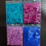 6-Color Holographic Large Glitter Flakes Set – 80g Mermaid Sequins for Resin, Nail Art & Body Decoration - Image 3