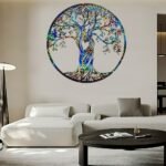 Tree of Life Holographic Silicone Resin Mold – DIY Wall Art & Home Decor Epoxy Mold - Image 2