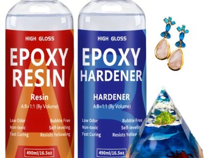 RESINCAST Epoxy Art Resin 1KG – Crystal Clear Resin for Jewellery, Crafts & DIY Resin Art storeone.co.za