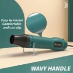 Portable Heat Tool with Foldable Stand – Adjustable DIY Craft Heat Gun 250°C–350°C - Image 6