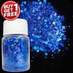 12-Color Ultra-Thin Nail Art Glitter Sequins – Irregular Nail Decoration Flakes Set - Image 6