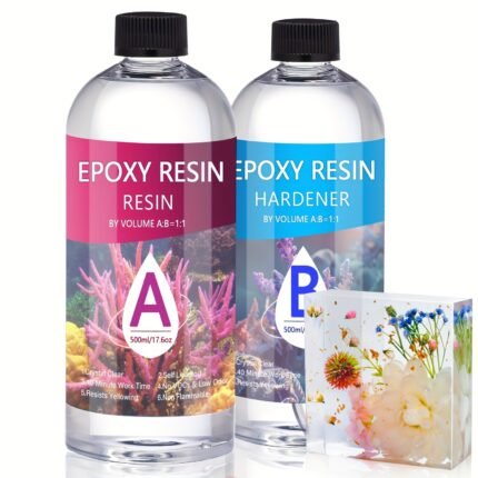 RESINCAST Epoxy Art Resin 2KG – Crystal Clear Resin for River Tables, Jewellery & DIY Art storeone.co.za