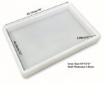 Large River Table Epoxy Resin Mold – 58.42cm Deep Pour Silicone Casting Mold for DIY Tables - Image 9