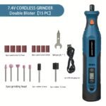 Rechargeable Electric Polishing Machine – 7.4V Wireless Rotary Tool for Engraving, Grinding & Wood Carving - Image 2