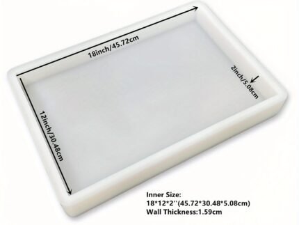 Large River Table Epoxy Resin Mold – 58.42cm Deep Pour Silicone Casting Mold for DIY Tables STOREONE.CO.ZA