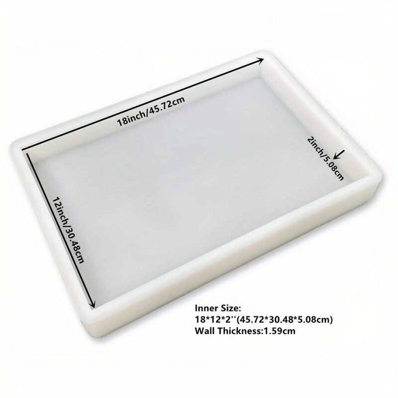 Large River Table Epoxy Resin Mold – 58.42cm Deep Pour Silicone Casting Mold for DIY Tables STOREONE.CO.ZA
