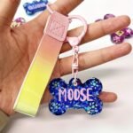 2pcs Silicone Pet Tag Molds – DIY Resin Keychain & Necklace Pendant Mold Set - Image 4