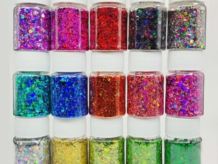 12-Color Ultra-Thin Nail Art Glitter Sequins – Irregular Nail Decoration Flakes Set STOREONE.CO.ZA