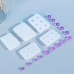 4pcs Silicone Ball Bead Mold Set – DIY Epoxy Resin Jewellery & Keychain Molds - Image 6