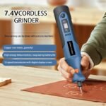 Rechargeable Electric Polishing Machine – 7.4V Wireless Rotary Tool for Engraving, Grinding & Wood Carving - Image 8