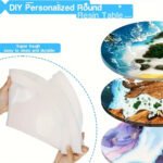 50.04cm Resin Silicone Mold for Epoxy Resin Tables – Durable DIY Casting Mold - Image 2