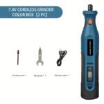 Rechargeable Electric Polishing Machine – 7.4V Wireless Rotary Tool for Engraving, Grinding & Wood Carving - Image 4