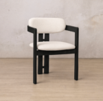 Seren Gallery Fabric Dining Chair – Modern Upholstered Dining Chair with Wooden Frame - Image 8