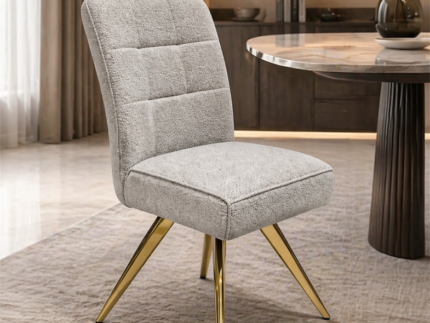 Titan Swivel Premium Dining Chair – Modern Upholstered Dining Chair with Auto-Rebound Swivel storeone.co.za