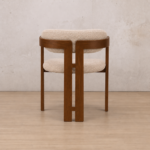 Seren Gallery Fabric Dining Chair – Modern Upholstered Dining Chair with Wooden Frame - Image 5