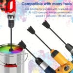 Epoxy Resin Mixing Rod & Spiral Paint Mixer Drill Bit – Electric Mixing Tool Accessory - Image 10