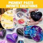 50ml Epoxy Resin Pigment Paste Set – Waterproof Acrylic Dye & Mica Powder for DIY Resin Art - Image 2