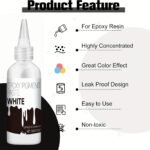 100ml White Epoxy Resin Pigment Paste – High-Concentration Dye for Ocean Wave & River Table Art - Image 5