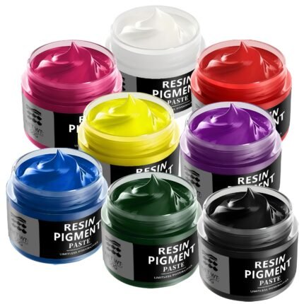 High-Concentration White Epoxy Resin Pigment Paste – Ocean Wave & Cell Effect Resin Dye storeone.co.za