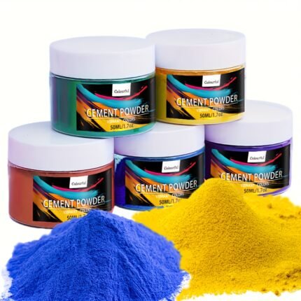50ml Gypsum Cement Powder Dye – Water-Based Colourant for Plaster & DIY Art Projects storeone.co.za