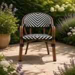 Zubani Garden Chair – Modern Woven Outdoor Patio & Balcony Accent Chair - Image 4