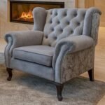 Royal Wingback Chair – Luxury Tufted Accent Chair for Living Room & Bedroom storeone.co.za