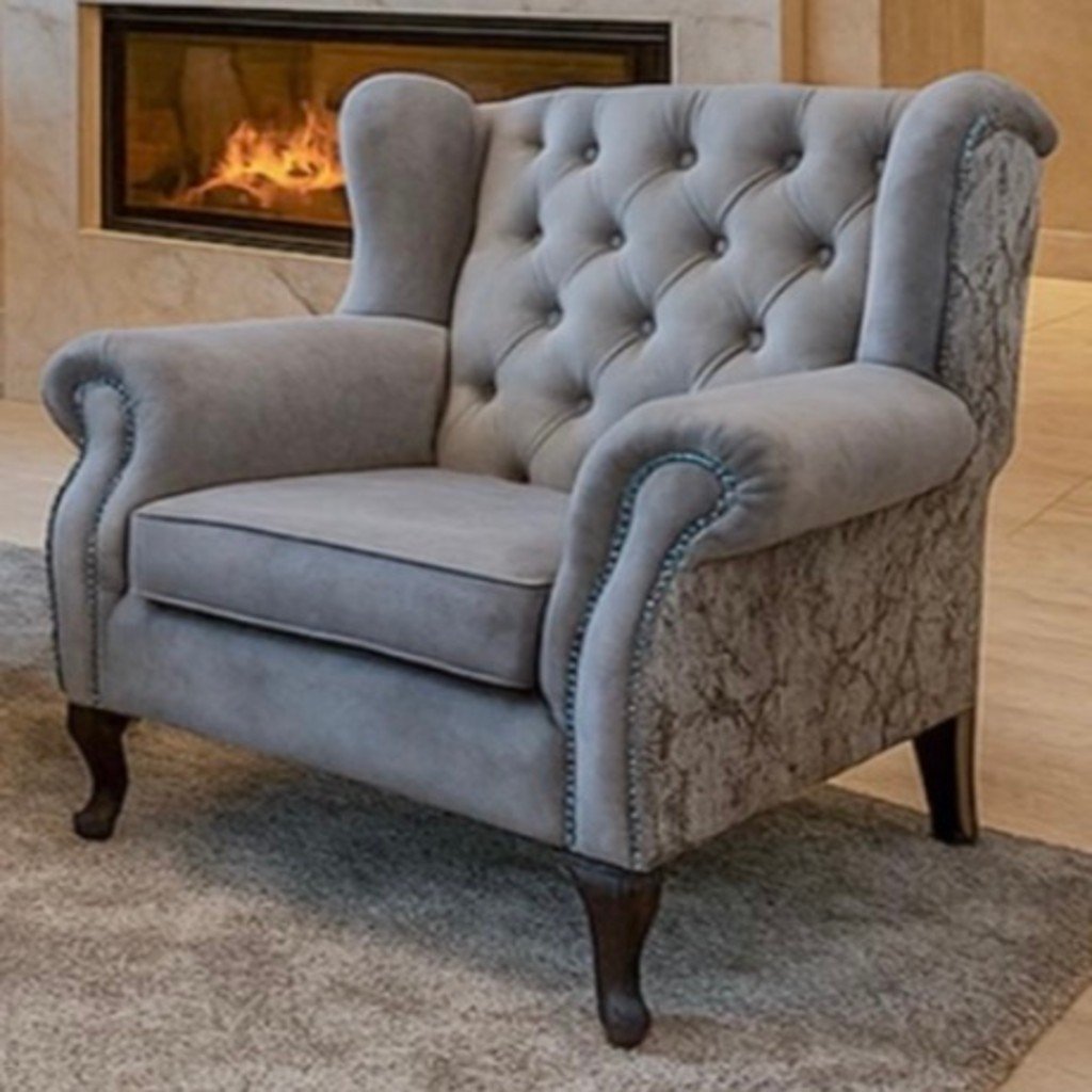 Royal Wingback Chair – Luxury Tufted Accent Chair for Living Room & Bedroom storeone.co.za Royal Wingback Chair – Luxury Tufted Accent Chair for Living Room & Bedroom storeone.co.za