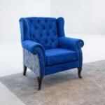 Royal Wingback Chair – Luxury Tufted Accent Chair for Living Room & Bedroom storeone.co.za