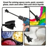 Epoxy Resin Mixing Rod & Spiral Paint Mixer Drill Bit – Electric Mixing Tool Accessory - Image 5