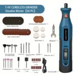 Rechargeable Electric Polishing Machine – 7.4V Wireless Rotary Tool for Engraving, Grinding & Wood Carving - Image 11
