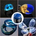 High-Concentration White Epoxy Resin Pigment Paste – Ocean Wave & Cell Effect Resin Dye