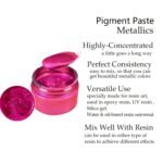 50g Metallic Pigment Paste for Epoxy Resin – High-Quality Colour Paste for DIY Crafts & Art - Image 15