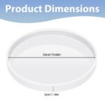 50.04cm Resin Silicone Mold for Epoxy Resin Tables – Durable DIY Casting Mold - Image 4