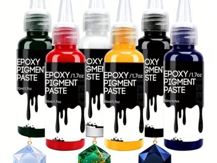50ml Epoxy Resin Pigment Paste Set – Waterproof Acrylic Dye & Mica Powder for DIY Resin Art STOREONE.CO.ZA