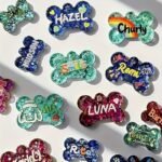 2pcs Silicone Pet Tag Molds – DIY Resin Keychain & Necklace Pendant Mold Set - Image 6