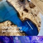 RESINCAST Epoxy Art Resin 5KG – Crystal Clear Resin for River Tables, Jewellery & DIY Art - Image 8
