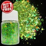 12-Color Ultra-Thin Nail Art Glitter Sequins – Irregular Nail Decoration Flakes Set - Image 7