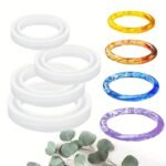 4pcs Silicone Mold Set for DIY Jewellery Making – Epoxy Resin Pendant & Earring Molds STOREONE.CO.ZA
