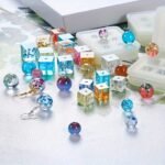 4pcs Silicone Ball Bead Mold Set – DIY Epoxy Resin Jewellery & Keychain Molds - Image 3