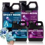 RESINCAST Epoxy Art Resin 5KG – Crystal Clear Resin for River Tables, Jewellery & DIY Art storeone.co.za