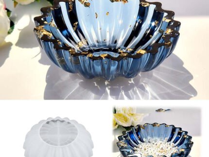 Silicone Bowl & Flower Tray Resin Molds – DIY Epoxy Mold for Jewelry & Candle Holders storeone.co.za