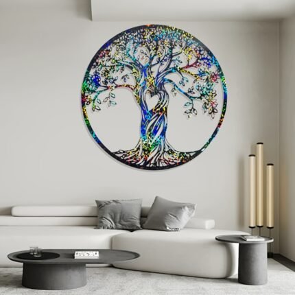 Tree of Life Holographic Silicone Resin Mold – DIY Wall Art & Home Decor Epoxy Mold STOREONE.CO.ZA
