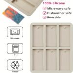 Rectangle Silicone Resin Pendant Mold with Hanging Hole – DIY Jewellery Casting Mold - Image 5