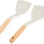 Six-piece set of plastic kitchen scoops